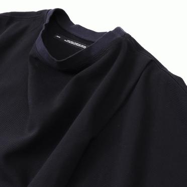 807CUM1 RIPPLE LS TUCK T-SHIRT　BLACK No.11