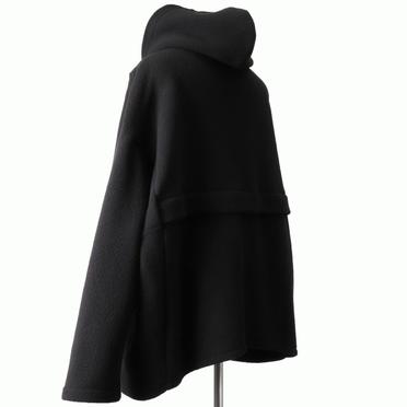 Fleece Dolman Hoodie　BLACK No.4