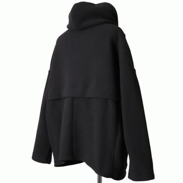 Fleece Dolman Hoodie　BLACK No.6