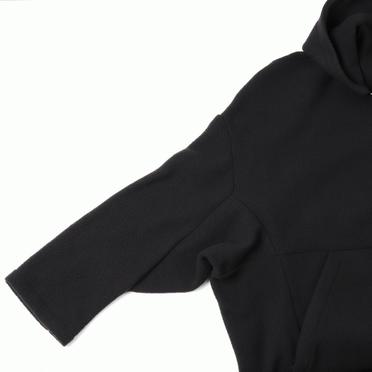 Fleece Dolman Hoodie　BLACK No.10