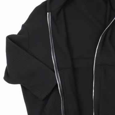 Fleece Dolman Hoodie　BLACK No.13