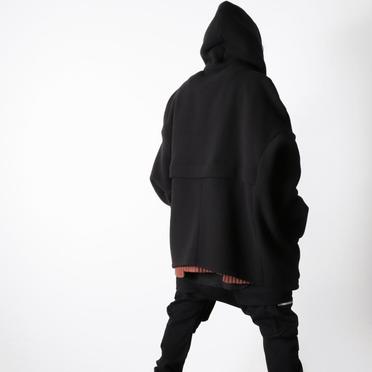 Fleece Dolman Hoodie　BLACK No.26