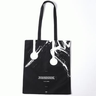 807BGU1 PRINTED TOTE BAG　BLACK No.2