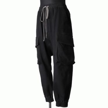 Denim Sarrouel Easy Pants　BLACK No.2