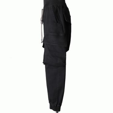 Denim Sarrouel Easy Pants　BLACK No.3