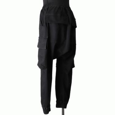 Denim Sarrouel Easy Pants　BLACK No.4