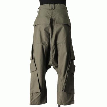 [SALE] 30%OFF　A.F ARTEFACT Cargo Wide Sarrouel Pants　KHAKI No.5