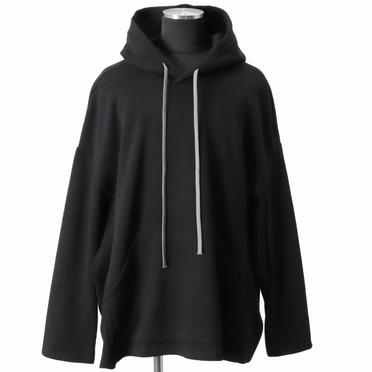 Dolman Hoodie Pullover　BLACK No.1