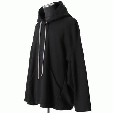 Dolman Hoodie Pullover　BLACK No.2