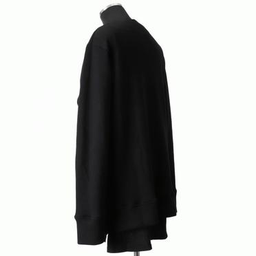 [SALE] 30%OFF　A.F ARTEFACT Layered Zip Pullover　BLACK No.4