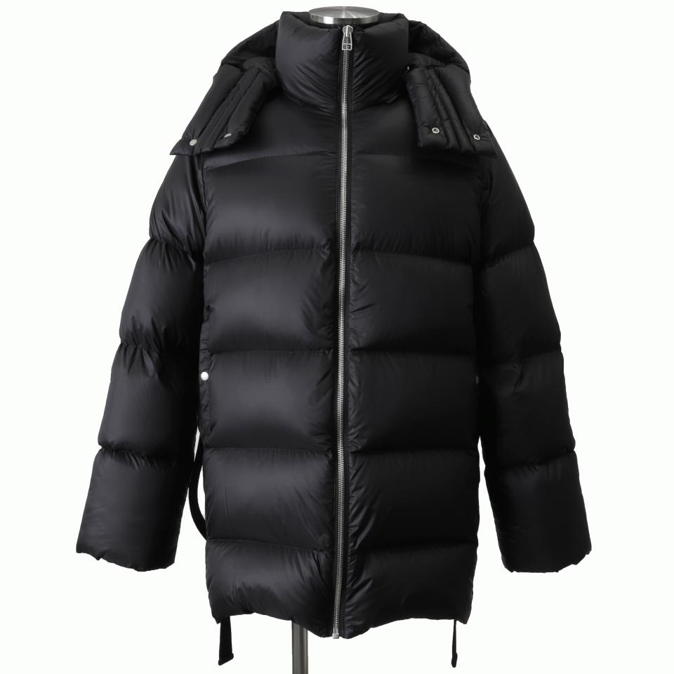 Hoodie Down Coat　BLACK