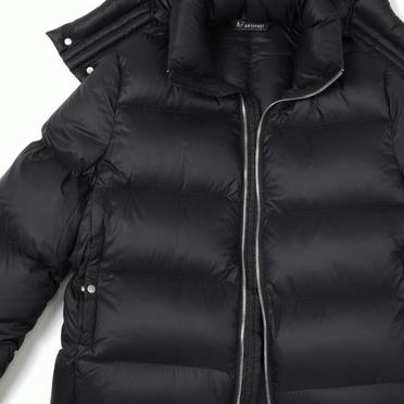 Hoodie Down Coat　BLACK No.12