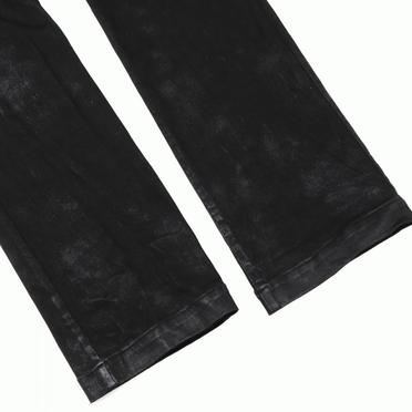 Denim Coating Flare Long　BLACK No.10