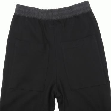 [SALE] 30%OFF　A.F ARTEFACT Sweat Zip Easy Pants　BLACK No.9