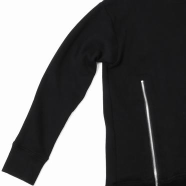 [SALE] 30%OFF　A.F ARTEFACT Layered Zip Pullover　BLACK No.8