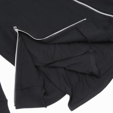 [SALE] 30%OFF　A.F ARTEFACT Layered Zip Pullover　BLACK No.10