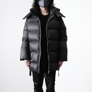 Hoodie Down Coat　BLACK No.19