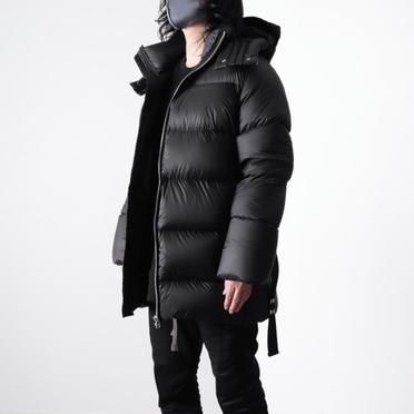 Hoodie Down Coat　BLACK No.20