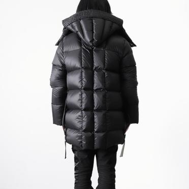 Hoodie Down Coat　BLACK No.23