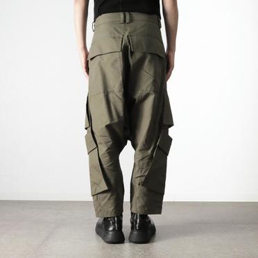 [SALE] 30%OFF　A.F ARTEFACT Cargo Wide Sarrouel Pants　KHAKI No.17