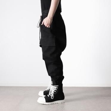 Denim Sarrouel Easy Pants　BLACK No.15