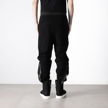 [SALE] 30%OFF　A.F ARTEFACT Sweat Zip Easy Pants　BLACK No.15