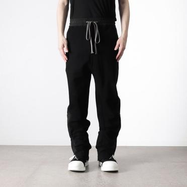 [SALE] 30%OFF　A.F ARTEFACT Sweat Zip Easy Pants　BLACK No.17