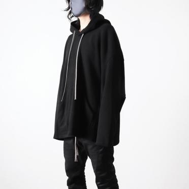 Dolman Hoodie Pullover　BLACK No.15