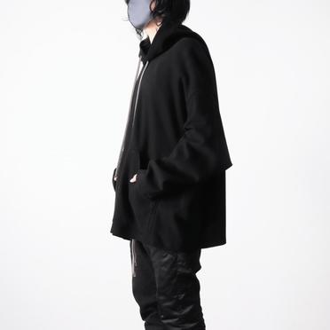 Dolman Hoodie Pullover　BLACK No.16