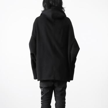 Dolman Hoodie Pullover　BLACK No.18