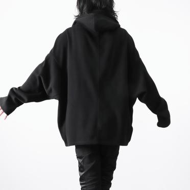 Dolman Hoodie Pullover　BLACK No.19