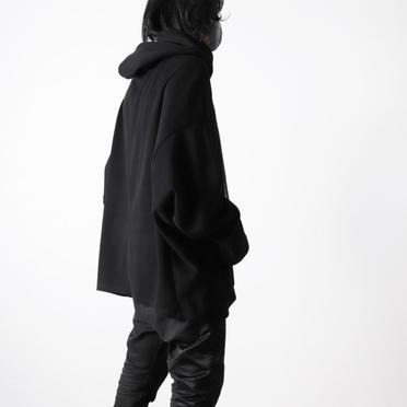 Dolman Hoodie Pullover　BLACK No.20