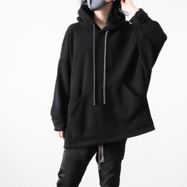 Dolman Hoodie Pullover　BLACK No.22