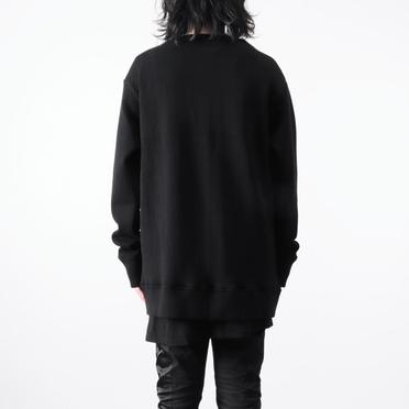 [SALE] 30%OFF　A.F ARTEFACT Layered Zip Pullover　BLACK No.17