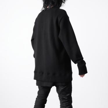 [SALE] 30%OFF　A.F ARTEFACT Layered Zip Pullover　BLACK No.18