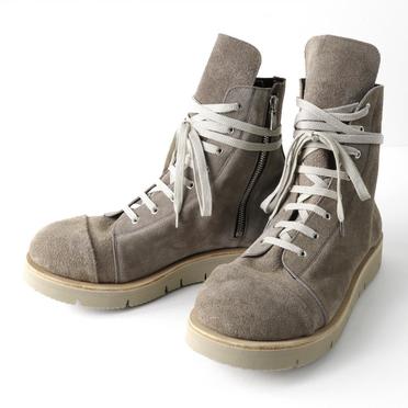 Hi-cut Suede Sneakers　GREIGE No.1