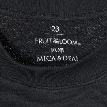 【MICA×FRUIT OF THE LOOM】ショートプルオーバー　NAVY No.3