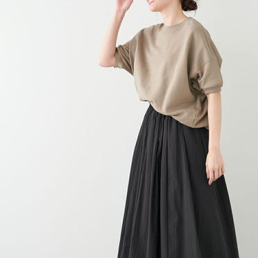 【MICA×FRUIT OF THE LOOM】ショートプルオーバー　BEIGE No.6