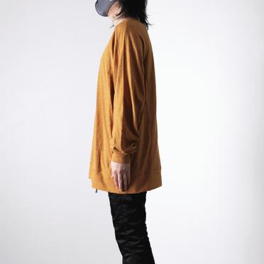 Dolman Oversize Pullover　MUSTARD No.15