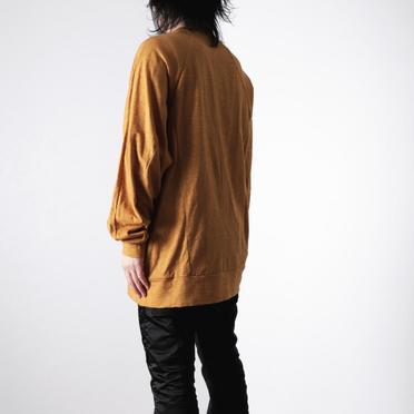 Dolman Oversize Pullover　MUSTARD No.16