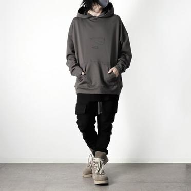 Print Sweat Hoodie　GREY No.21