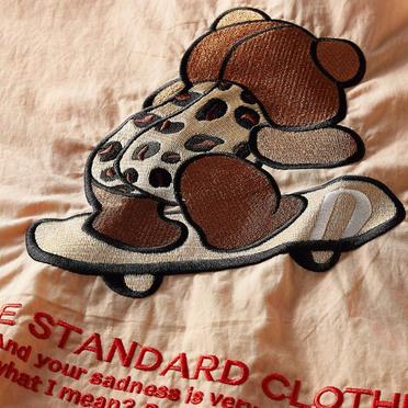 Ball&Chain / Skateboard bearショッピングバッグ　BEIGE No.3