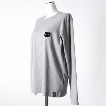 DSC / ベアワッペンロングスリーブTシャツ　GRAY No.2