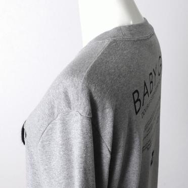 DSC / ベアワッペンロングスリーブTシャツ　GRAY No.10