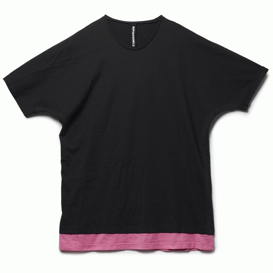 [SALE] 30%OFF　RIPVANWINKLE LAYERED DOLMAN-T　D.NAVY