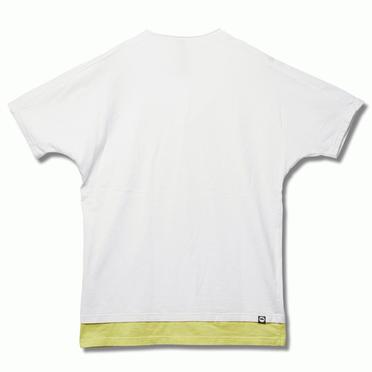 [SALE] 30%OFF　RIPVANWINKLE LAYERED DOLMAN-T　WHITE No.2