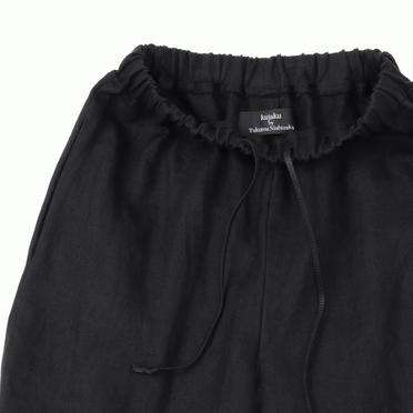 mube pants　BLACK No.7