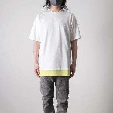 LAYERED DOLMAN-T　WHITE No.5