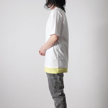 LAYERED DOLMAN-T　WHITE No.7