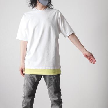 LAYERED DOLMAN-T　WHITE No.11